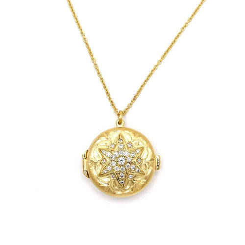 Marika 14k Gold & Diamond Necklace - M7324-Marika-Renee Taylor Gallery