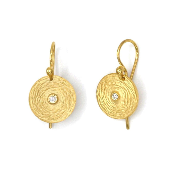 14K Gold & Diamond Earrings - M7335-Marika-Renee Taylor Gallery