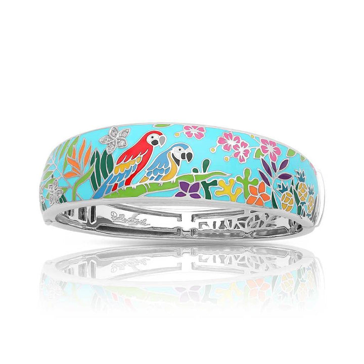 Macaw Blue Bangle-Belle Etoile-Renee Taylor Gallery