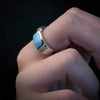 Marina Ring - Rmari00-00-Marahlago Larimar-Renee Taylor Gallery