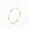 Milano Clear Crystal Bangle - BG047GRC-Julie Vos-Renee Taylor Gallery