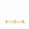 Milano Mother of Pearl Bangle - BG047GMPL-Julie Vos-Renee Taylor Gallery