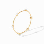 Milano Luxe Pearl Bangle - BG047GPL-Julie Vos-Renee Taylor Gallery