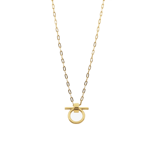 Gold Plated Necklace - N0066 ORO00-CXC-Renee Taylor Gallery