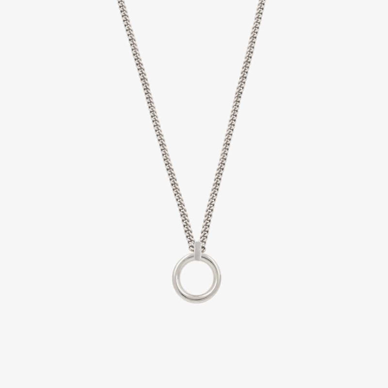 Sterling Silver Plated Necklace - N0071MET-CXC-Renee Taylor Gallery