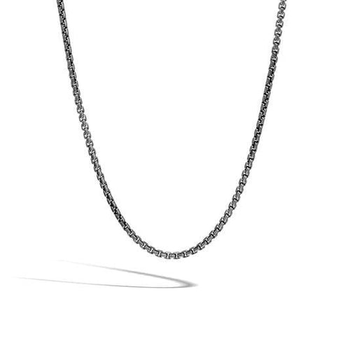 Classic Chain Box Chain Necklace - NM90413SMBRD-John Hardy-Renee Taylor Gallery