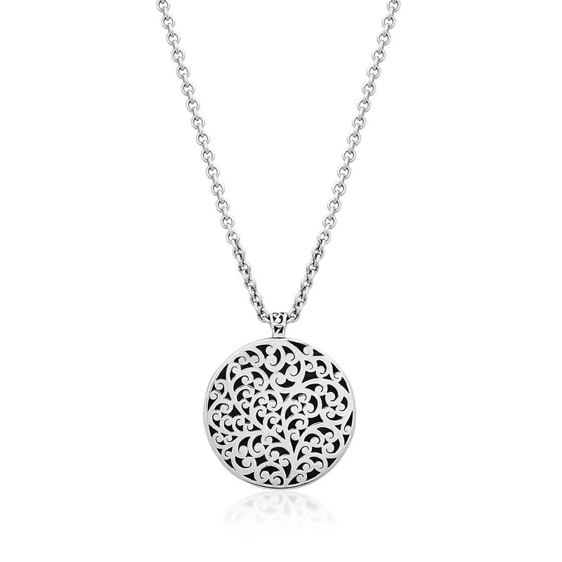 Sterling Silver Classic Necklace - NU6867-36155-Lois Hill-Renee Taylor Gallery
