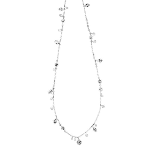 Sterling Silver Classic Small Necklace - NU7204-18147-Lois Hill-Renee Taylor Gallery