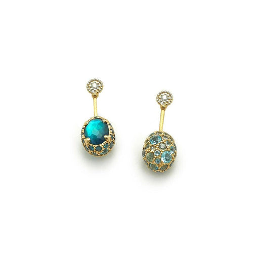 Dancing In The Rain Earrings - OS16-584-Nanis-Renee Taylor Gallery