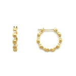 "DANCING ÉLITE" 18K Gold & Diamonds Hoop Earrings - OS7-589-Nanis-Renee Taylor Gallery