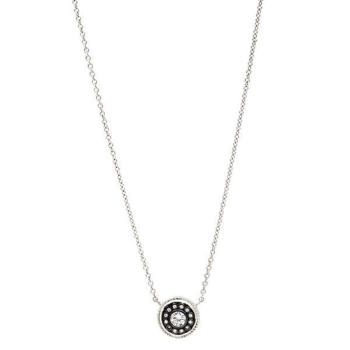 Signature Nautical Button Necklace - YZ0714B-16E-Freida Rothman-Renee Taylor Gallery