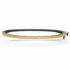 Signature The Classic Pavé Hinge Bangle - YRZB080047B-HG-Freida Rothman-Renee Taylor Gallery