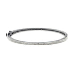 Signature The Classic Pavé Hinge Bangle - YRZB080047B-HG-Freida Rothman-Renee Taylor Gallery