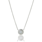 Signature Nautical Button Necklace - YZ0714B-16E-Freida Rothman-Renee Taylor Gallery