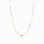 Penelope Delicate Station Pearl Necklace-Julie Vos-Renee Taylor Gallery