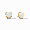 Penelope Gold Pearl Stud Earring - ER509GPL00-Julie Vos-Renee Taylor Gallery