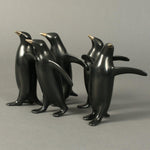 "Penguin Small Group"-Loet Vanderveen-Renee Taylor Gallery