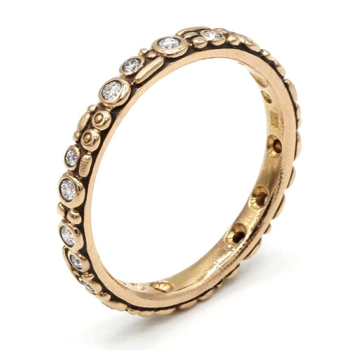 18K "Mini 62" Diamond Band - R-117R-Alex Sepkus-Renee Taylor Gallery
