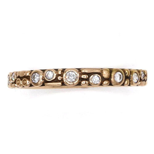 18K "Mini 62" Diamond Band - R-117R-Alex Sepkus-Renee Taylor Gallery
