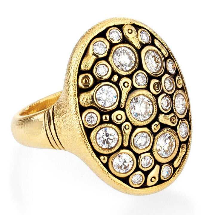 18K Constellation Diamond Dome Ring - R-141D-Alex Sepkus-Renee Taylor Gallery
