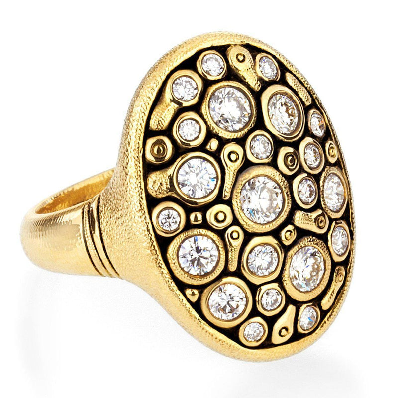 18K Constellation Diamond Dome Ring - R-141D-Alex Sepkus-Renee Taylor Gallery