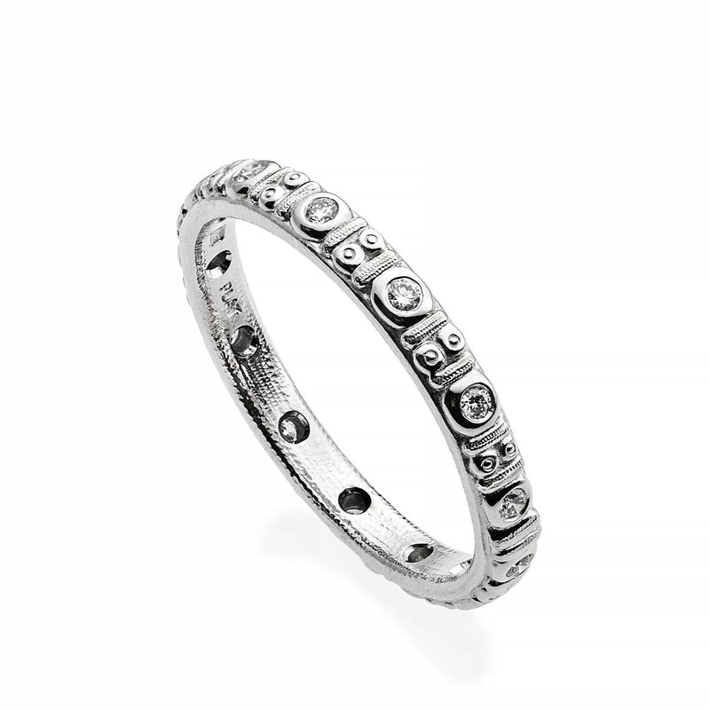 Platinum Circle Diamond Band - R-73P-Alex Sepkus-Renee Taylor Gallery