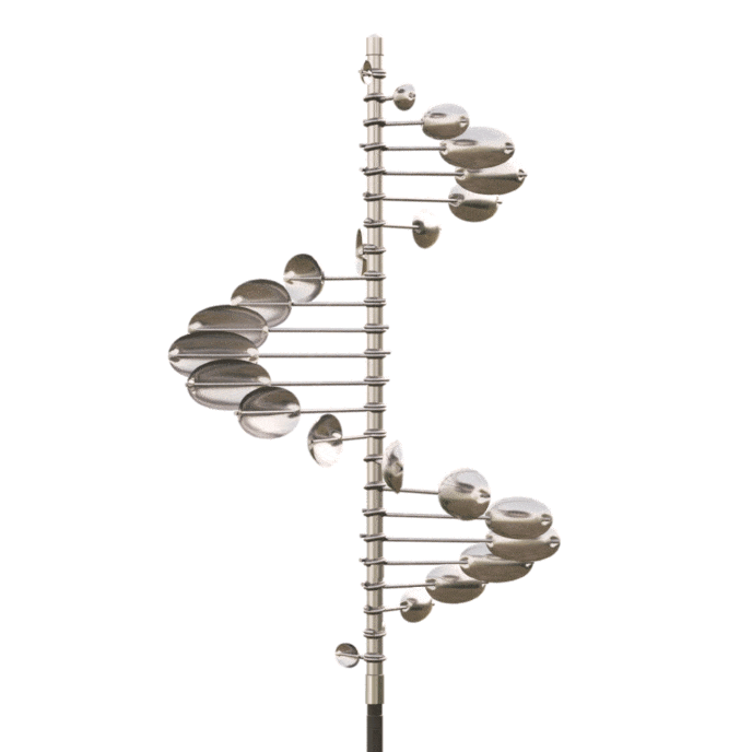 Single Helix Oval - Stainless Steel-Lyman Whitaker-Renee Taylor Gallery