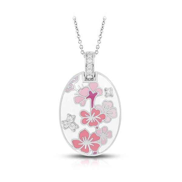 Sakura White Pendant-Belle Etoile-Renee Taylor Gallery