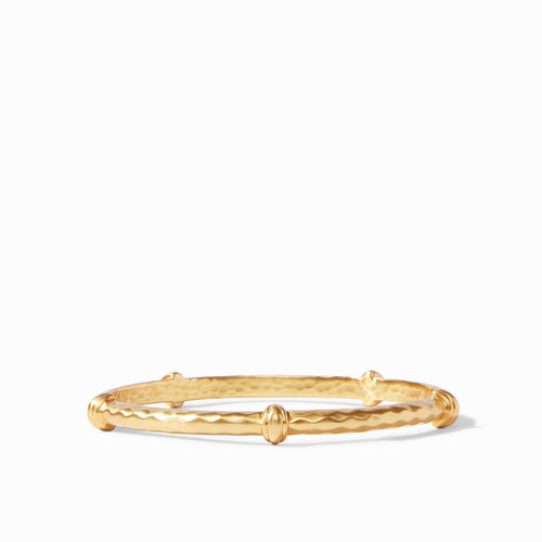 Savannah Gold Bangle - BG160G-Julie Vos-Renee Taylor Gallery