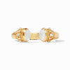 Savannah Hinge Bangle - Iridescent Clear Crystal-Julie Vos-Renee Taylor Gallery