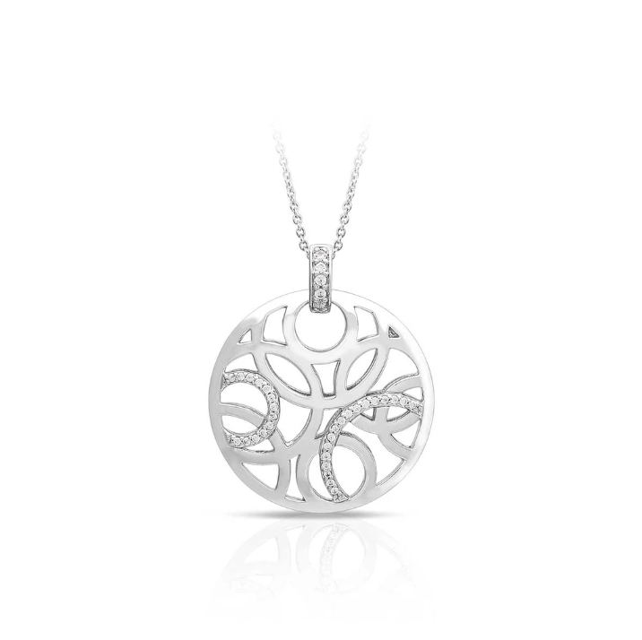 Celestia Silver Pendant-Belle Etoile-Renee Taylor Gallery