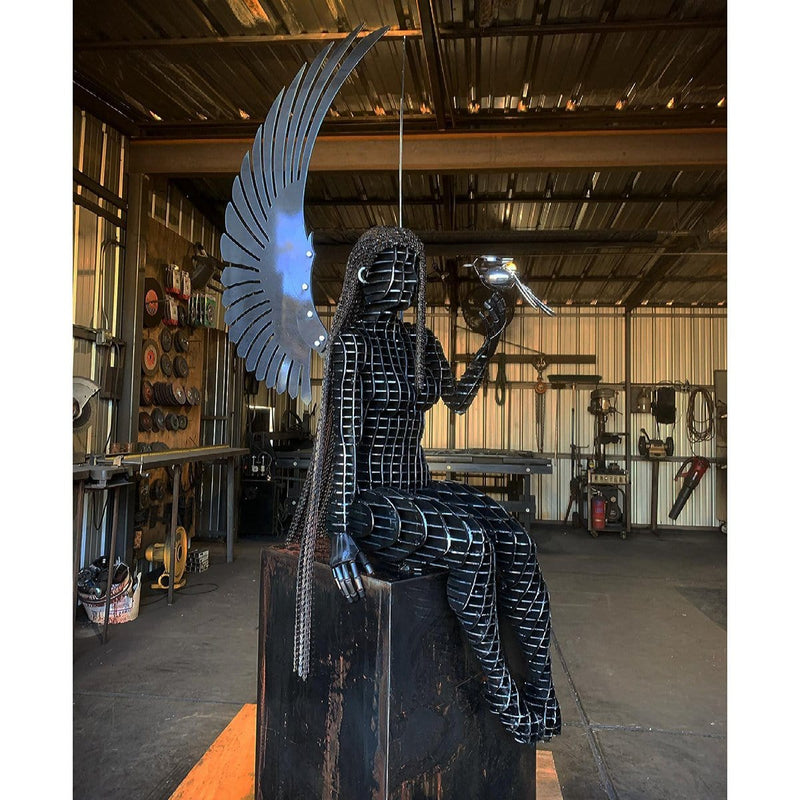"Sitting Angel"-John Benedict-Renee Taylor Gallery