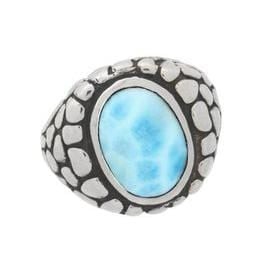 Tortuga Ring - Rtort00-00-Marahlago Larimar-Renee Taylor Gallery