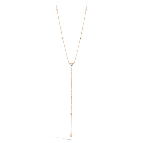 Triplicity Triangle Lariat Diamond Necklace - HFNTRIL00428-Hearts on Fire-Renee Taylor Gallery