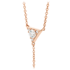 Triplicity Triangle Lariat Diamond Necklace - HFNTRIL00428-Hearts on Fire-Renee Taylor Gallery