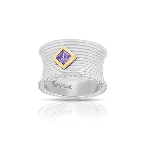 Valore Silver & Amethyst Ring-Belle Etoile-Renee Taylor Gallery