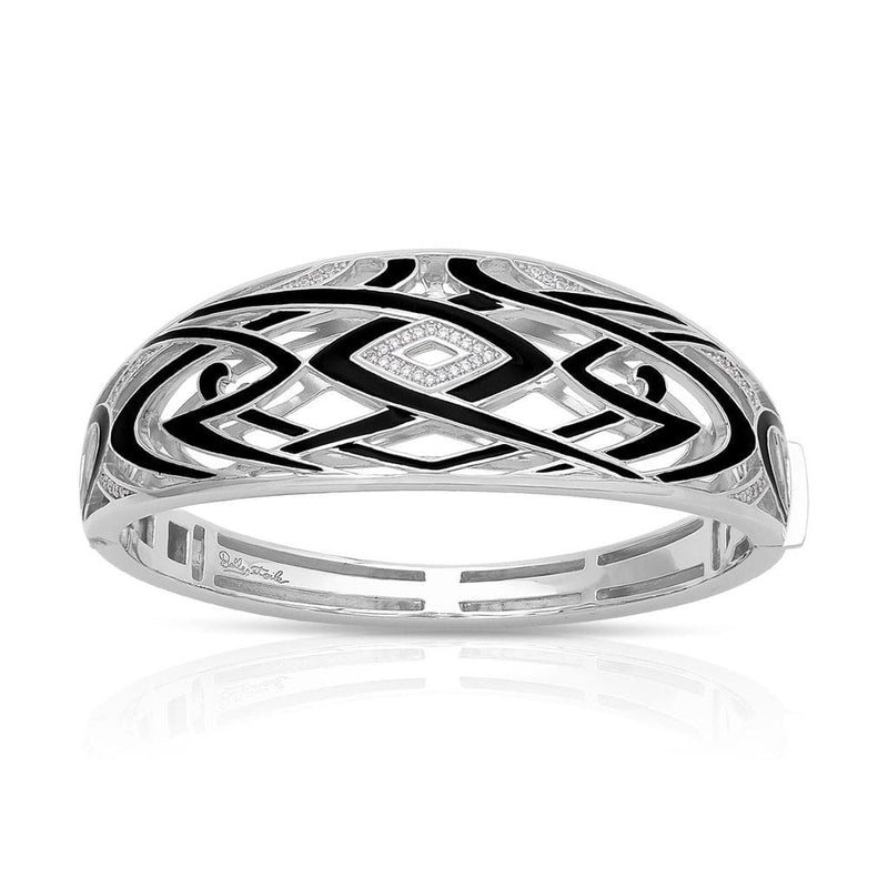Virago Twilight Black Bangle-Belle Etoile-Renee Taylor Gallery