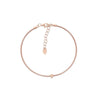 DNA Single Strand Spring Diamond Station Rose Gold Bracelet - WDNAB124-Pesavento-Renee Taylor Gallery