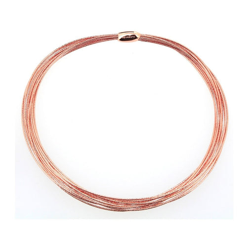 DNA Spring Thin Rose Gold Necklace - WDNAG031-Pesavento-Renee Taylor Gallery
