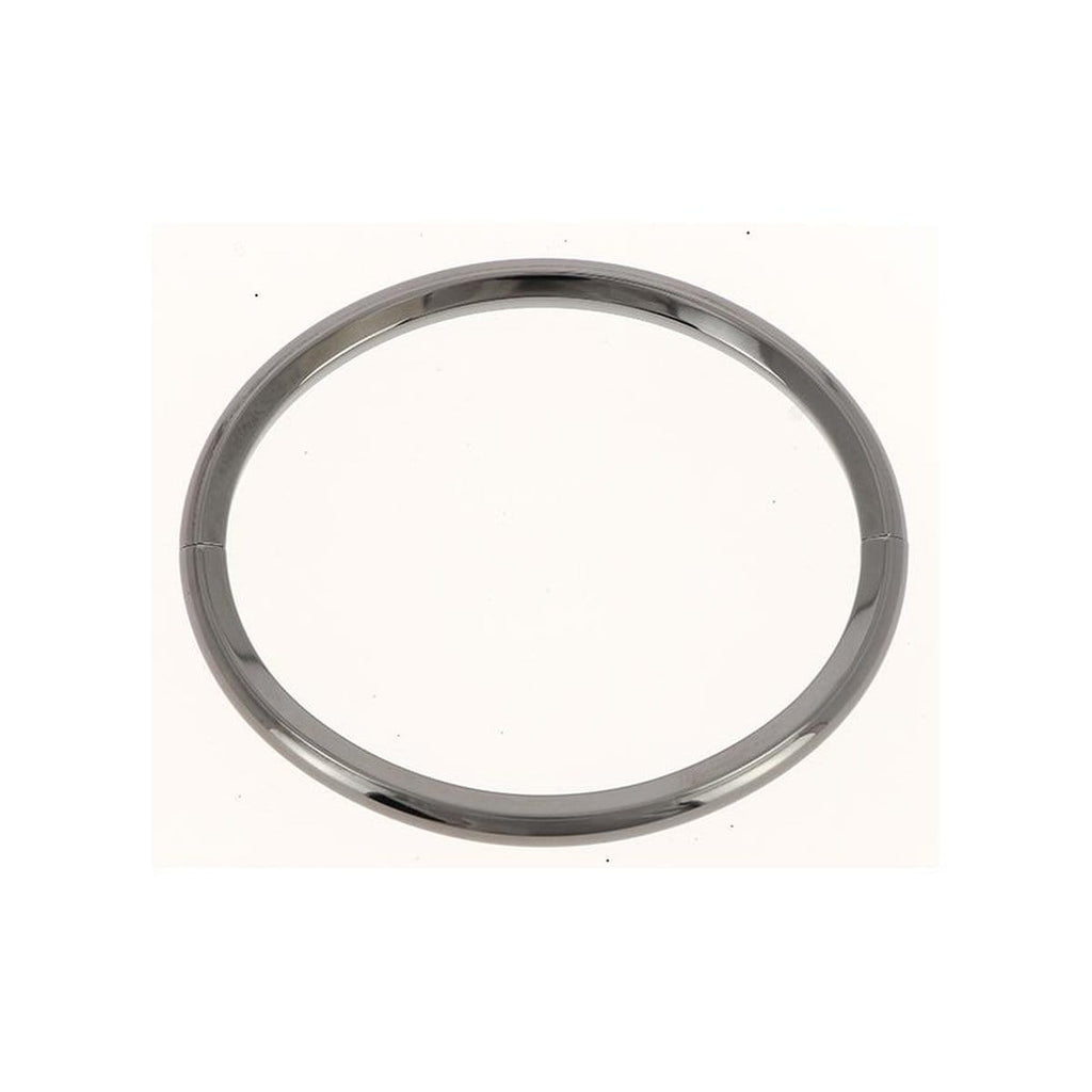 All Metalic Tube Ruthenium 2 Segment Bracelet - WPLVB1255-Pesavento-Renee Taylor Gallery