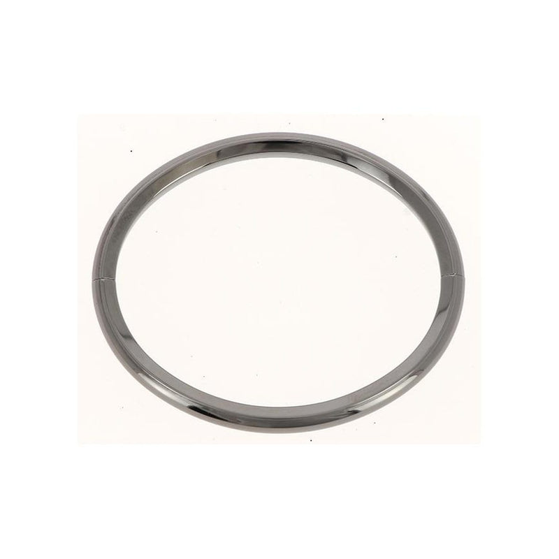 All Metalic Tube Ruthenium 2 Segment Bracelet - WPLVB1255-Pesavento-Renee Taylor Gallery