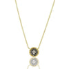Signature Nautical Button Necklace - YZ0714B-16E-Freida Rothman-Renee Taylor Gallery