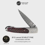 Lancet Scarlet Pine Limited Edition - B10 SCARLET PINE