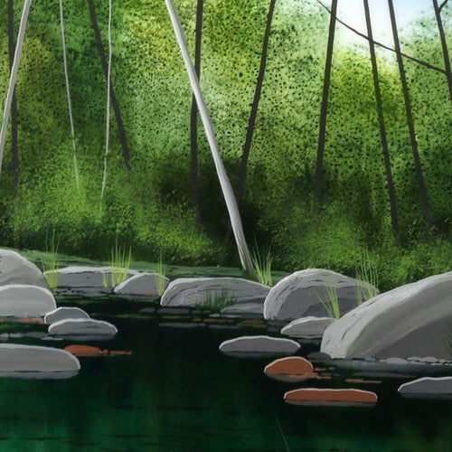 "Along Oak Creek"-Robert Charon-Renee Taylor Gallery
