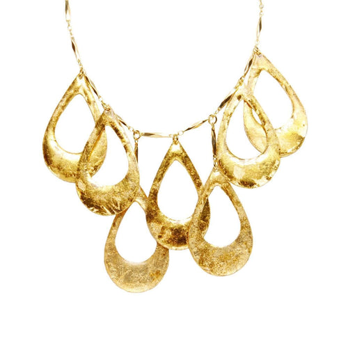 Athena Necklace 17" Gold - AC213-Evocateur-Renee Taylor Gallery