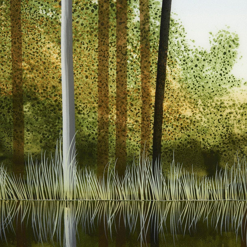 "Autumn Creekside Reflections"-Robert Charon-Renee Taylor Gallery