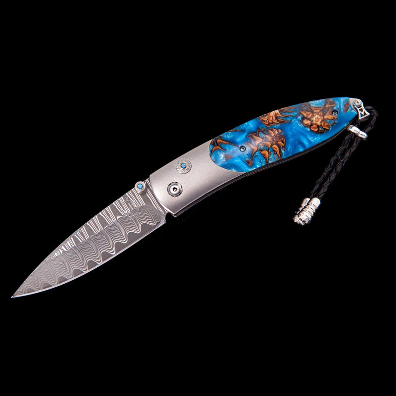 Monarch Blue Cone Limited Edition Knife - B05 BLUE CONE-William Henry-Renee Taylor Gallery