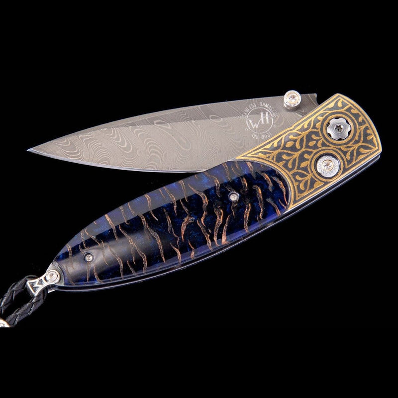 Monarch Golden Scale Limited Edition Knife - B05 GOLDEN SCALE-William Henry-Renee Taylor Gallery
