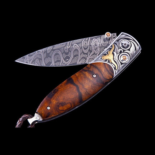 Monarch 'Longhorn' Limited Edition Knife - B05 'LONGHORN'-William Henry-Renee Taylor Gallery