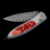 Monarch Red Burl Limited Edition Knife - B05 RED BURL-William Henry-Renee Taylor Gallery